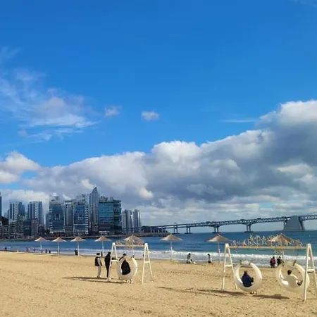 Busan#Gwangalli#High Floor Ocean View#1Min From The Beach