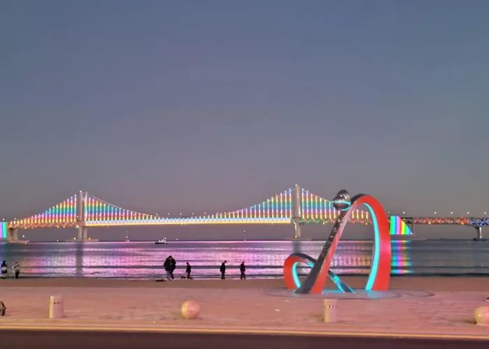 Busan#gwangalli#high Floor Ocean View#1min From The 3* 釜山広域市