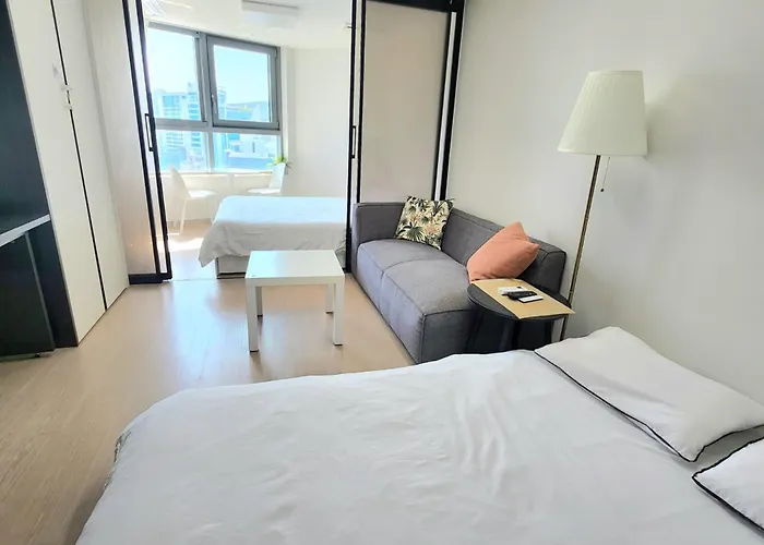 Busan#gwangalli#high Floor Ocean View#1min From The ゲストハウス 3*