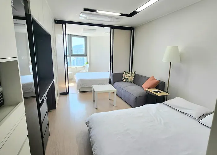 ゲストハウス Busan#gwangalli#high Floor Ocean View#1min From The 釜山広域市